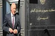 سفیر آلمان سوار بر نیسان از پایان ماموریتش در تهران خبر داد
