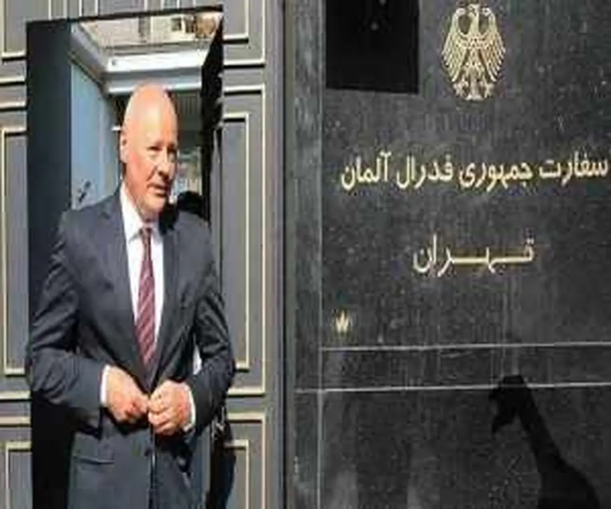 سفیر آلمان سوار بر نیسان از پایان ماموریتش در تهران خبر داد