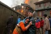 آتش‌سوزی مرگبار بیمارستان کرونایی در هند