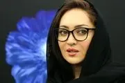 نیکی کریمی با شال گل گلی /عکس