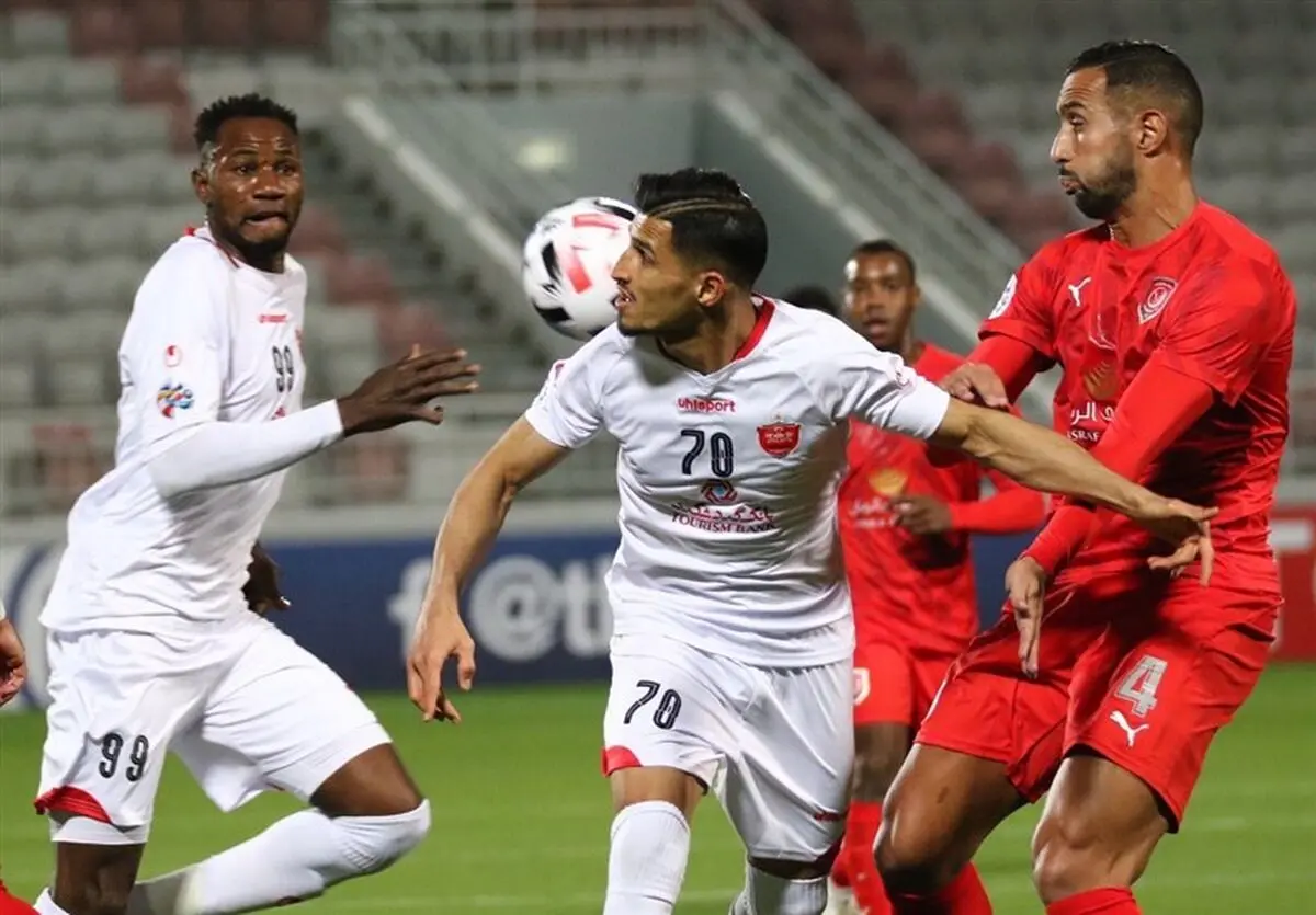  پرسپولیس آنالیز خوبی از الشارجه نداشت