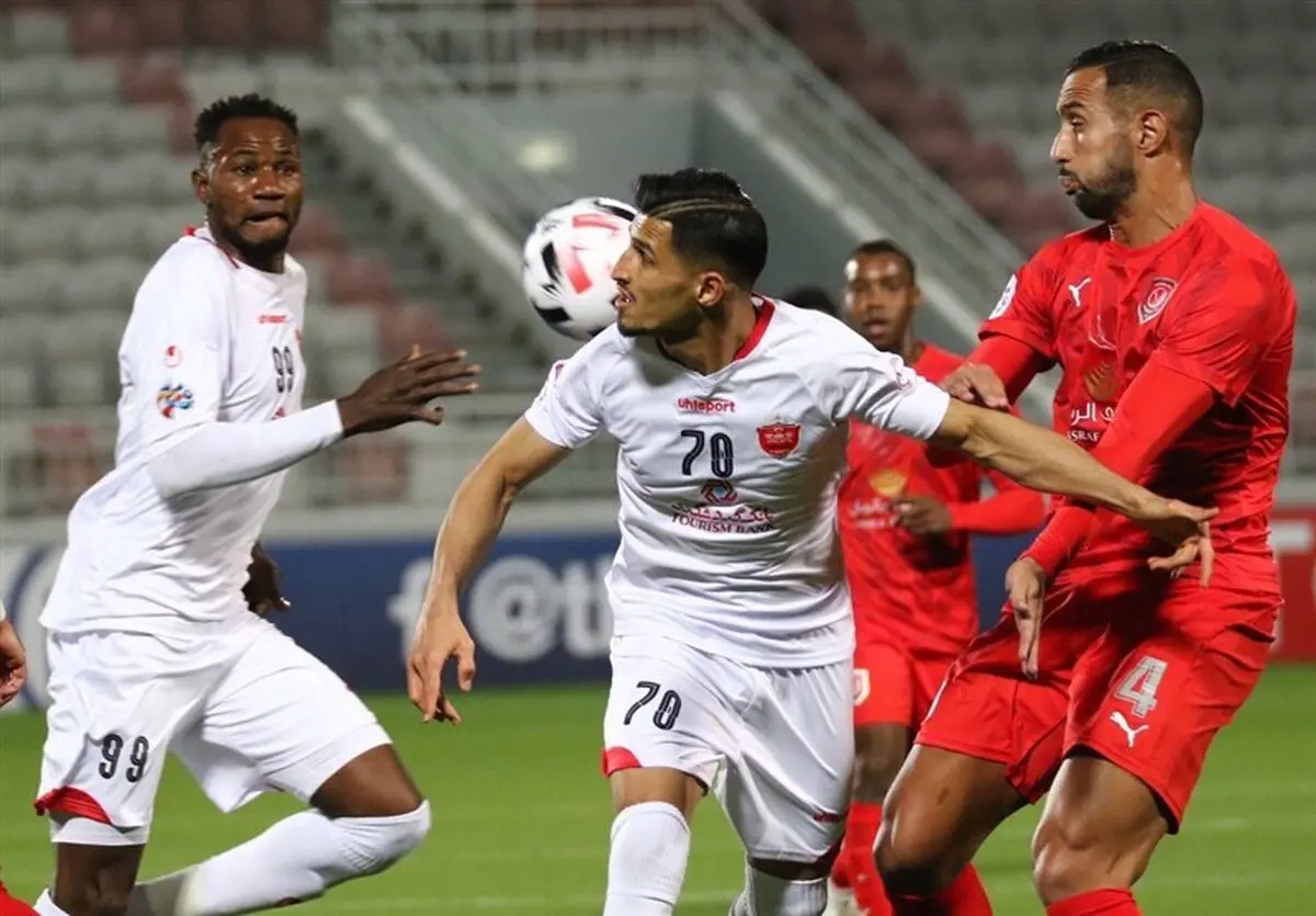  پرسپولیس آنالیز خوبی از الشارجه نداشت
