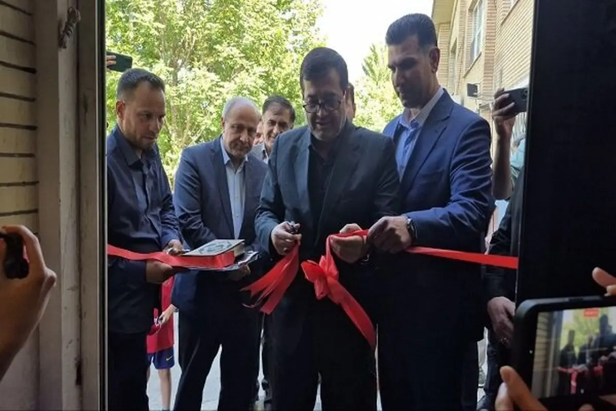 افتتاح رسمی ساختمان اداری فدراسیون هندبال با حضور احمد دنیامالی