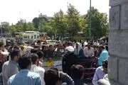 تجمع دانشجویان در اعتراض به فاجعه انسانی میانمار