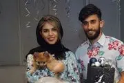 غافلگیری جذاب علی قلی زاده و همسرش با رونمایی از نوزادشان