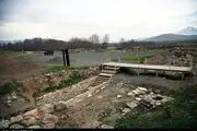 کشف بقایای تاریخی از دوره ایلخانی در محوطه تاریخی فیض‌آباد کاشان 