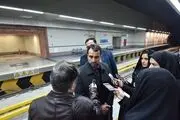 بهره برداری ازایستگاه کشف‌رود قطار شهری مشهد
