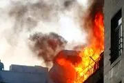  اولین تصاویر از آتش سوزی شدید در بندرعباس