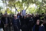 پیکر گلپا در قطعه هنرمندان تشییع شد