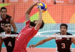 والیبال ایران دومین برد المپیکی خود را هم به دست آورد