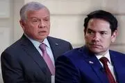 گفتگوی تلفنی شاه اردن با وزیر خارجه آمریکا درباره تحولات منطقه