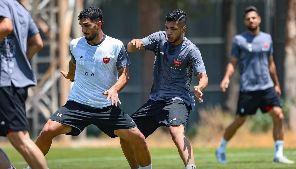 تمرین پرسپولیس پشت درهای بسته برگزار شد