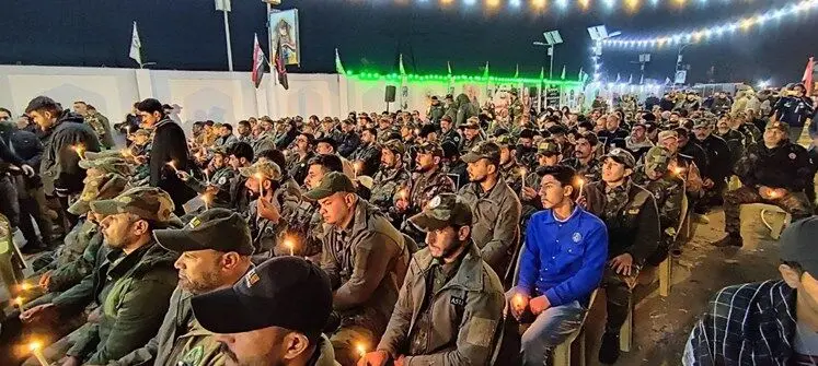 مراسم سالگرد شهادت فرماندهان پیروزی در فرودگاه بغداد/گزارش تصویری