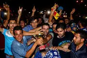 شادی اهوازی‌ها پس از قهرمانی/گزارش تصویری