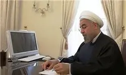 پیام روحانی به رئیس جمهور اوکراین