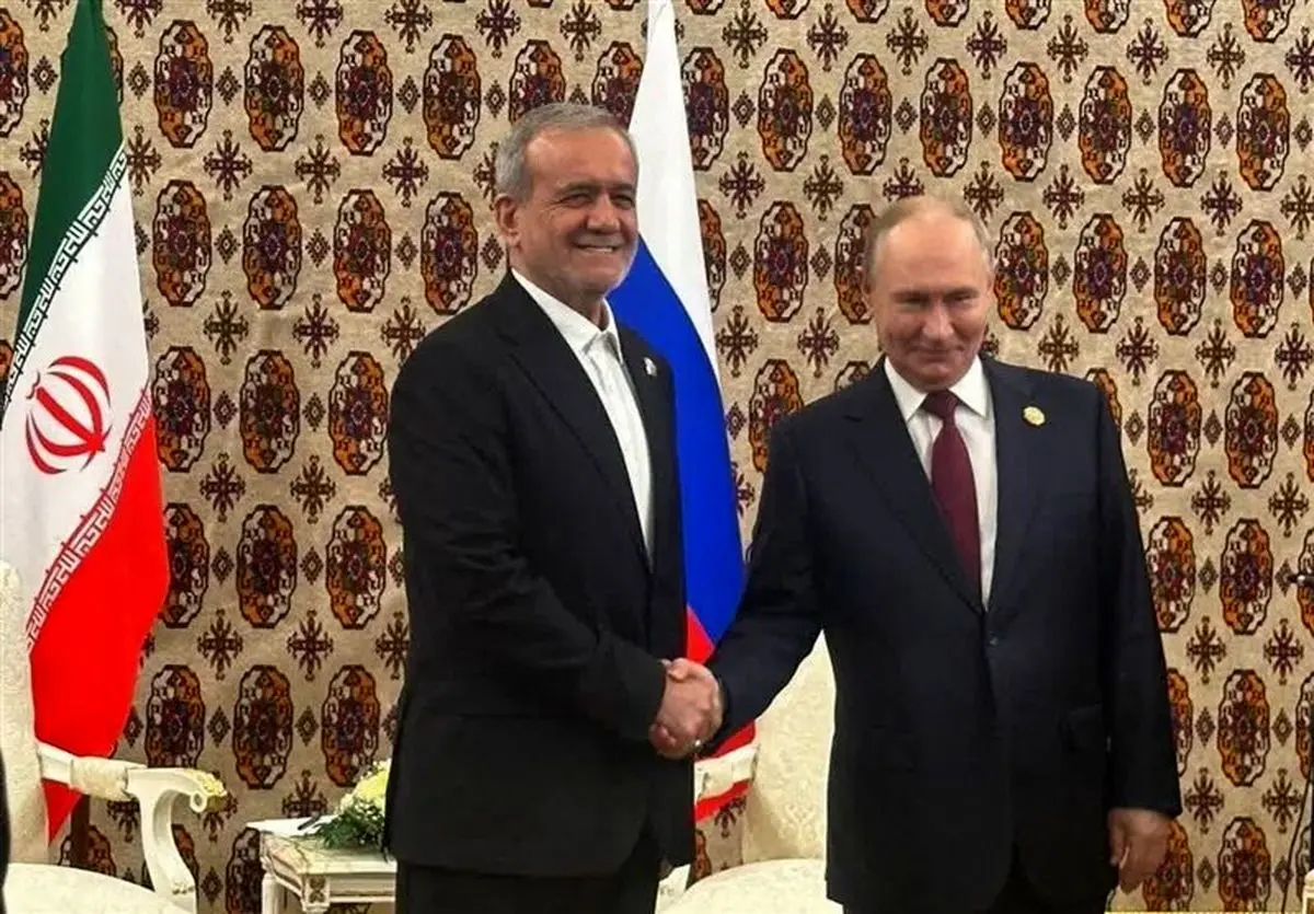 فیلم پربازدید از یاداشت‌برداری پزشکیان از صحبت‌هایی پوتین