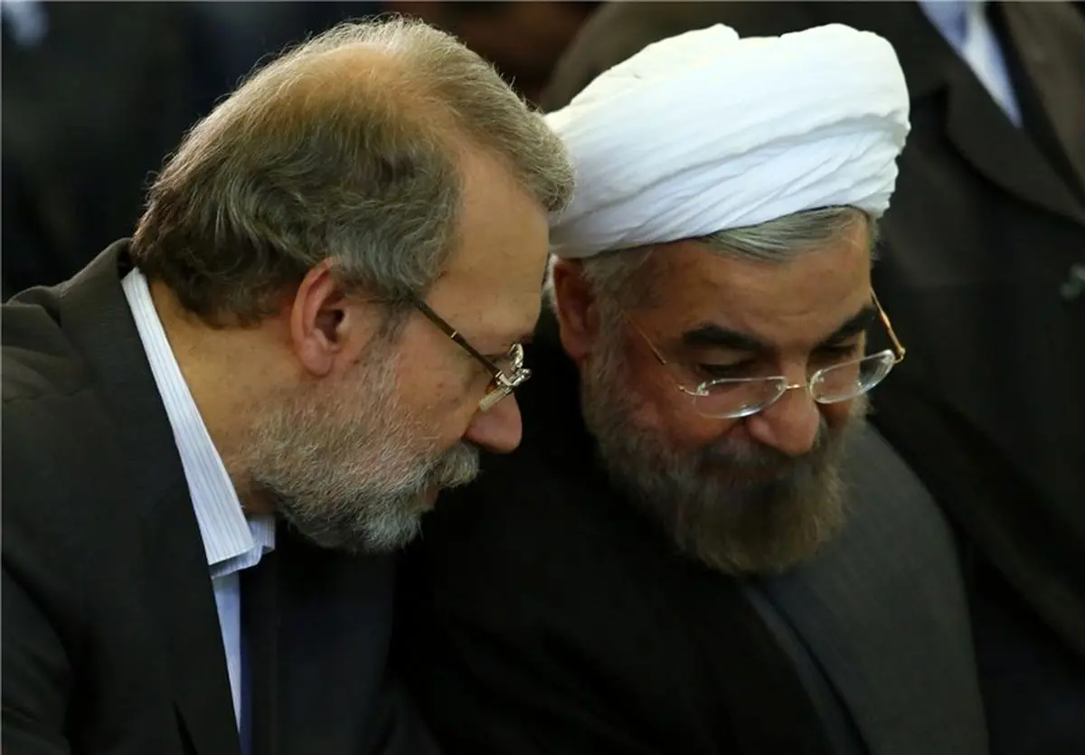 درخواست روحانی از لاریجانی