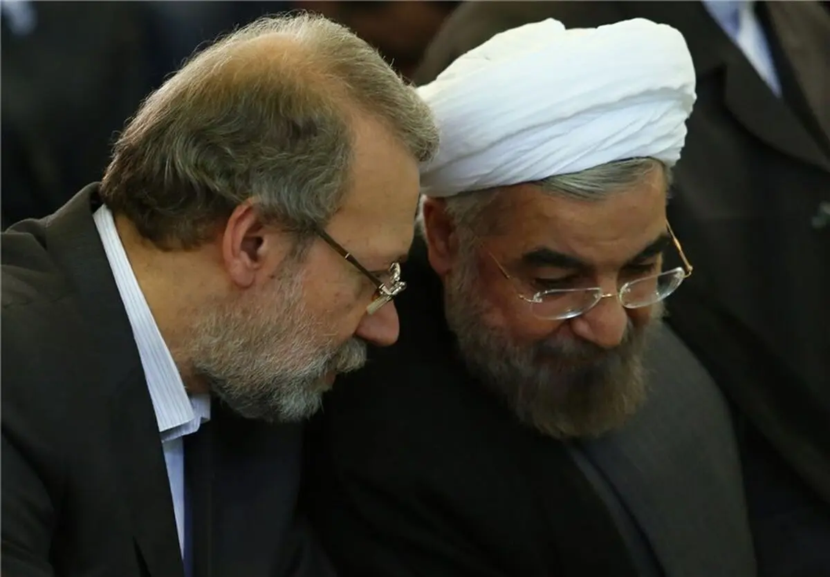 درخواست روحانی از لاریجانی
