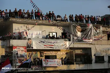 جشن پیروزی بشار اسد