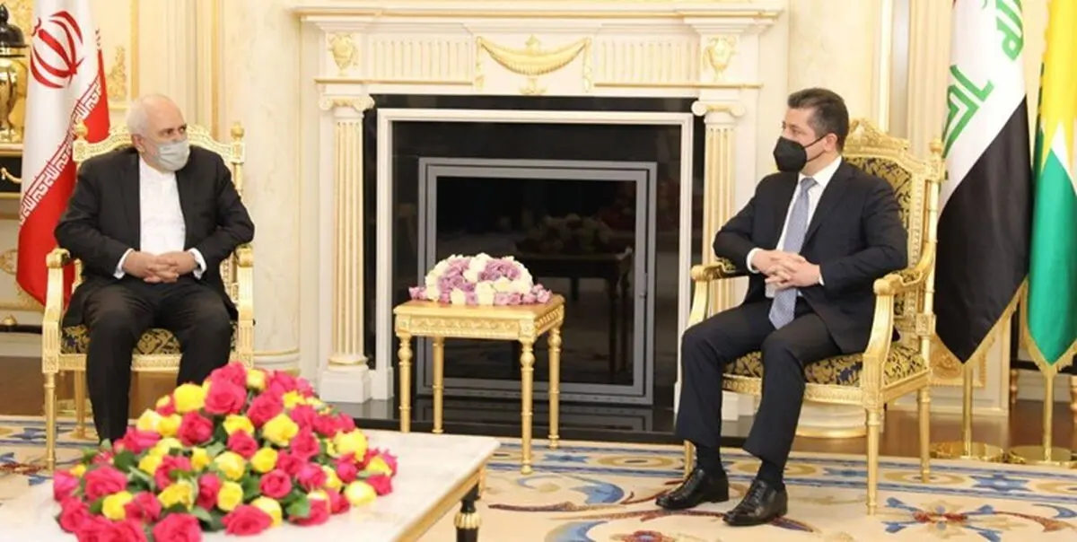 رایزنی ظریف با مسرور بارزانی