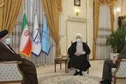 جلسه سران قوا به میزبانی رئیس قوه قضائیه/گزارش تصویری