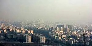 پایداری آلودگی هوا در تهران
