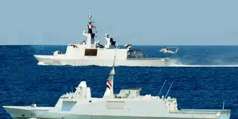 برگزاری رزمایش دریایی مشترک فرانسه و مصر 