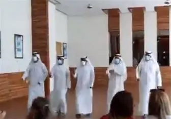 استقبال اماراتی‌ها از هیئت‌های صهیونیستی با رقص و آواز