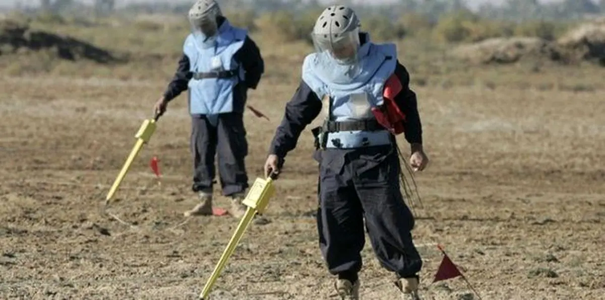 خنثی شدن ۲۷ هزار مین در موصل