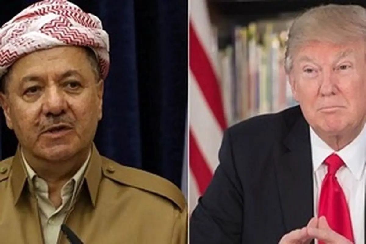 دیدار ترامپ و بارزانی با محوریت احداث بزرگترین پایگاه آمریکا در اربیل