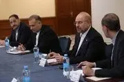 نشست قالیباف با دبیر کل اتحادیه اقتصادی اوراسیا+تصاویر
