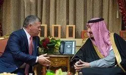 همفکری پادشاه عربستان با شاه اردن