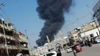ماجرای آتش‌سوزی در نزدیکی بین‌الحرمین 