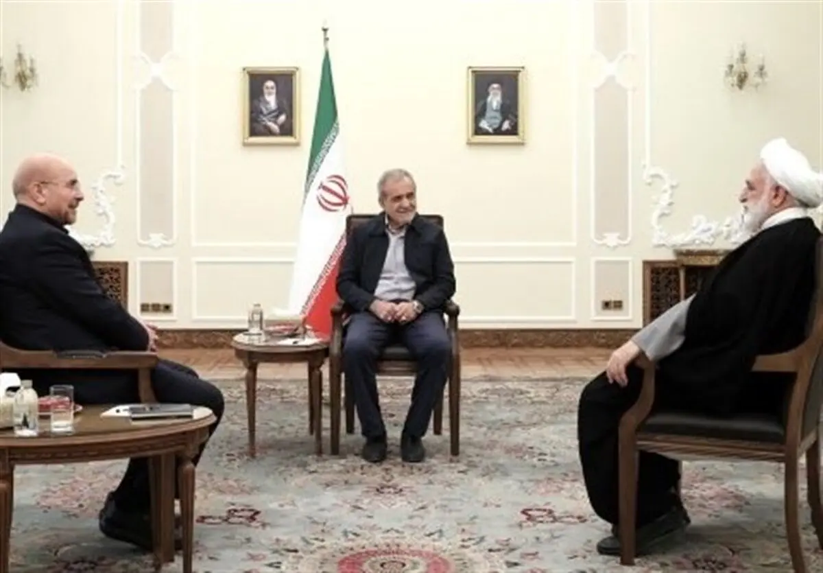 جلسه سران قوا+تصاویر 