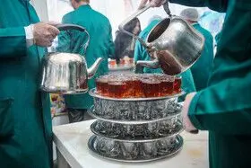 چایخانه حرم امام رضا(ع)/ گزارش تصویری