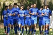 گزارش تمرین امروز  استقلال
