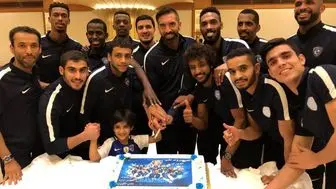 ضیافت دوستانه بازیکنان الهلال در آستانه دیدار با استقلال