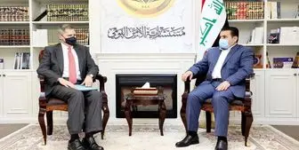 محور دیدار سفیر آمریکا با مشاور امنیت ملی عراق