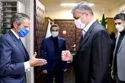 دیدار گروسی با اسلامی در سازمان انرژی اتمی + فیلم
