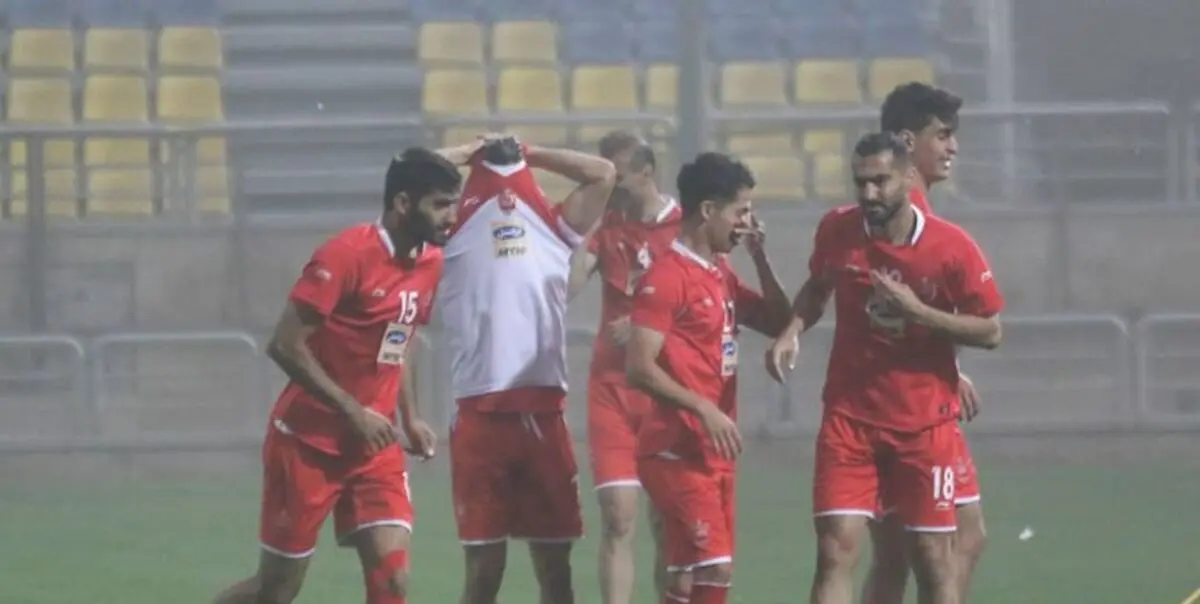 تمرین متفاوت پرسپولیسی‌ها 