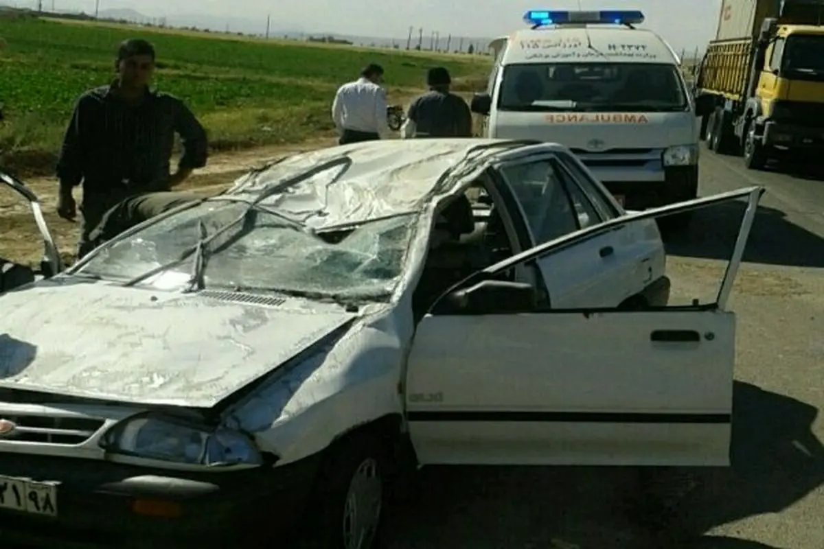 تصادف مرگبار در آزادراه کرج