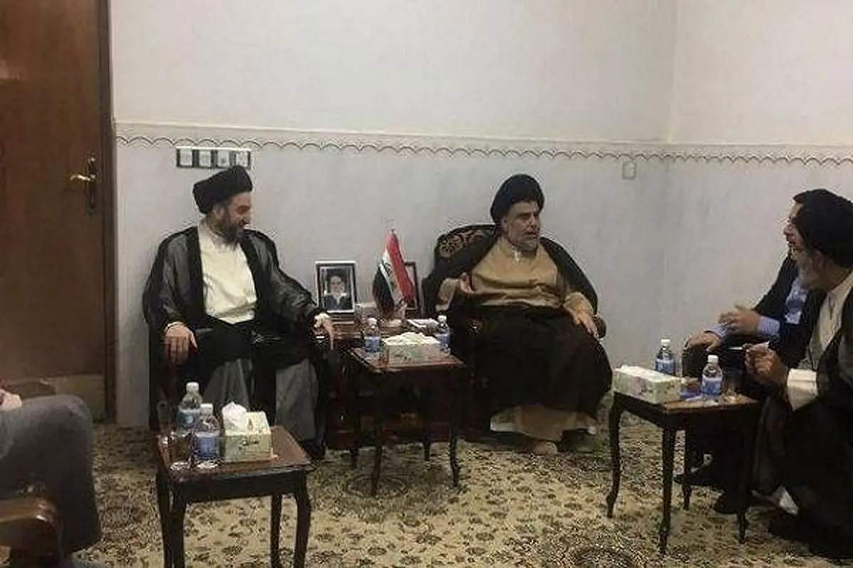 رایزنی مقتدی صدر و عمار حکیم برای تشکیل ائتلاف در مجلس عراق