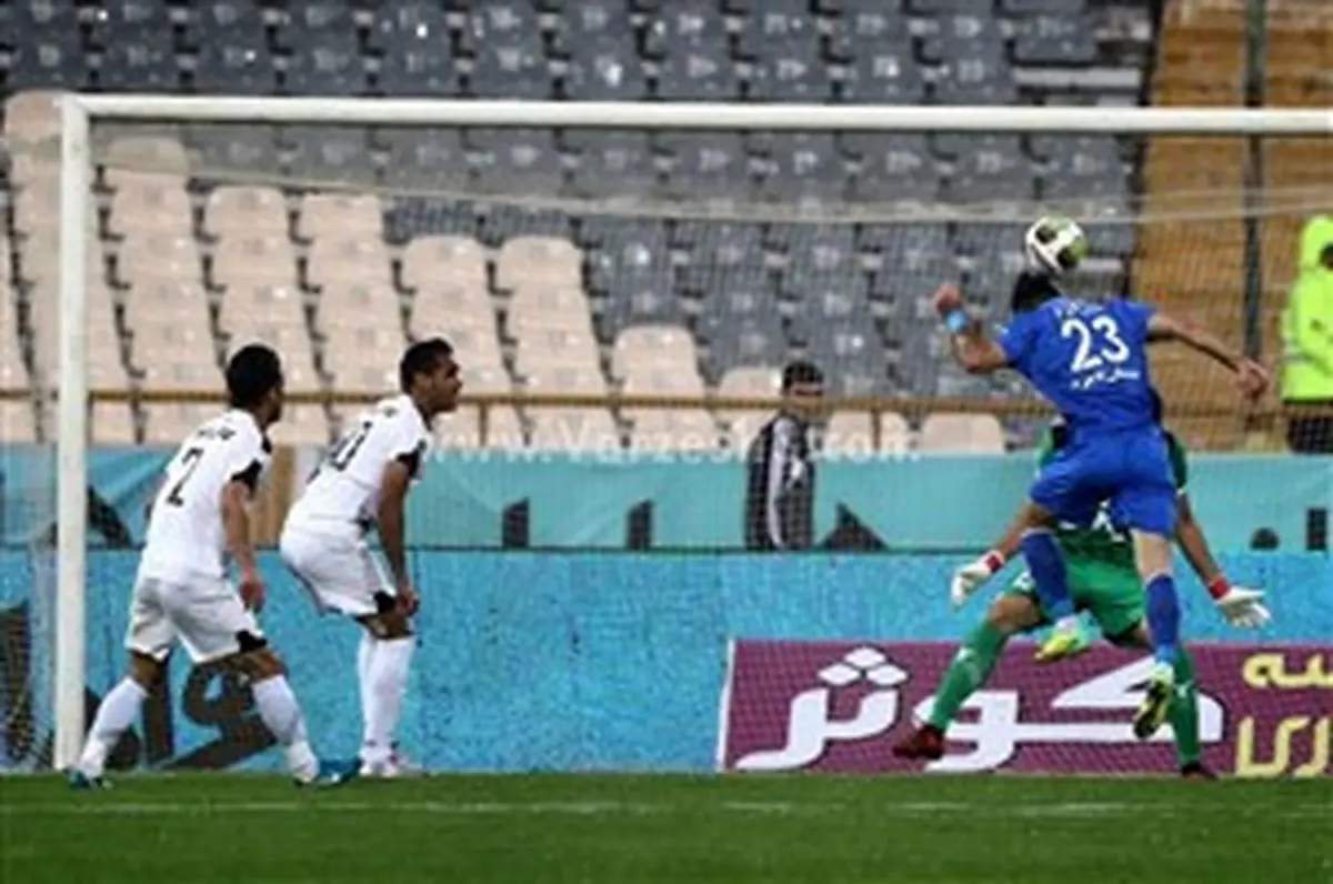پیکان 0- استقلال تهران 4/ شروع رویایی استقلال در نیم فصل دوم