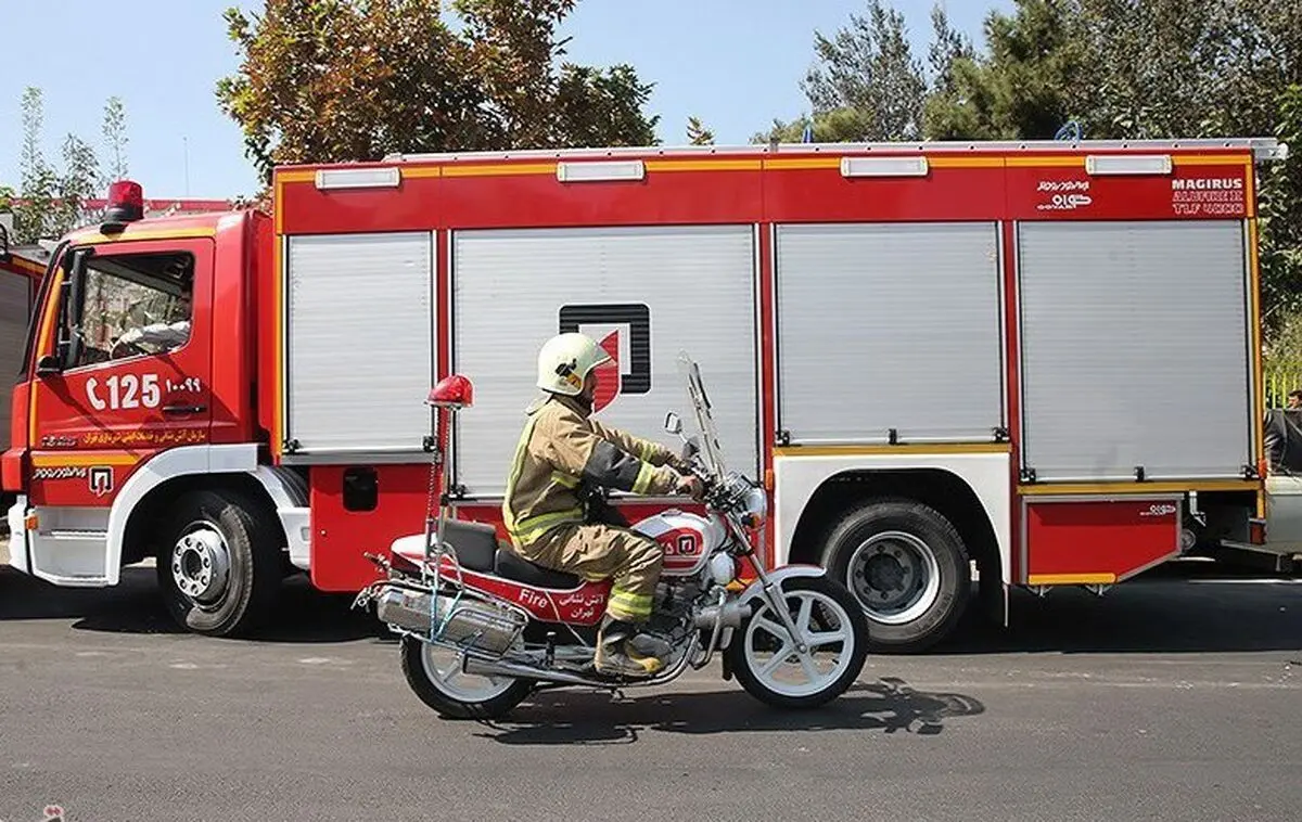 نشت گاز سبب مسدود شدن خیابان میرزای شیرازی شد