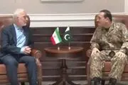 دیدار وزیر کشور ایران با فرمانده ارتش پاکستان 