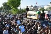 پیکر امام‌جمعه کازرون در خاک آرام گرفت 