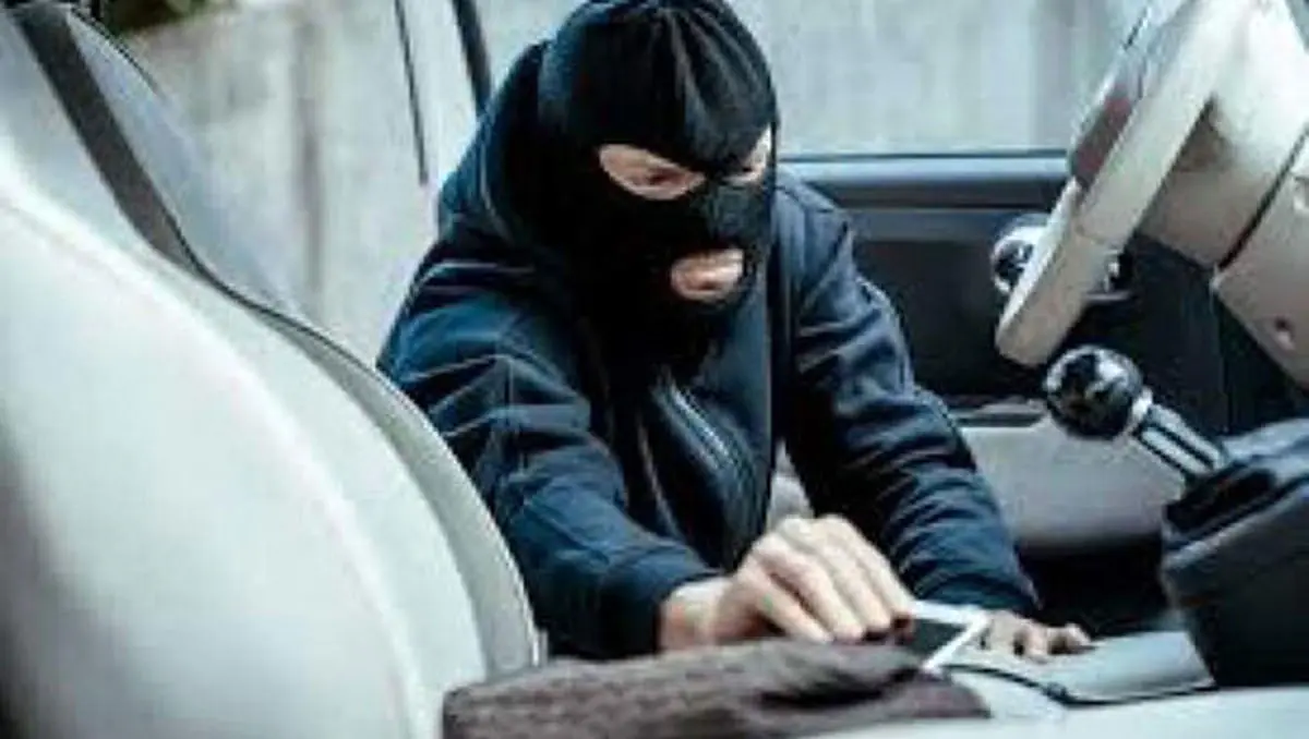 ببینید/ لحظه موبایلقاپی در ترافیک تهراناز مسافر تاکسی !