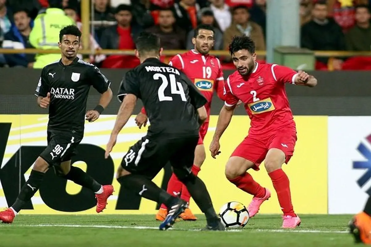 رونمایی از پیراهن پرسپولیس و السد در بازی برگشت+عکس