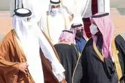 عکسی متفاوت از دیدار سران قطر، عربستان سعودی و امارات