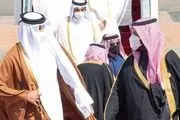 عکسی متفاوت از دیدار سران قطر، عربستان سعودی و امارات